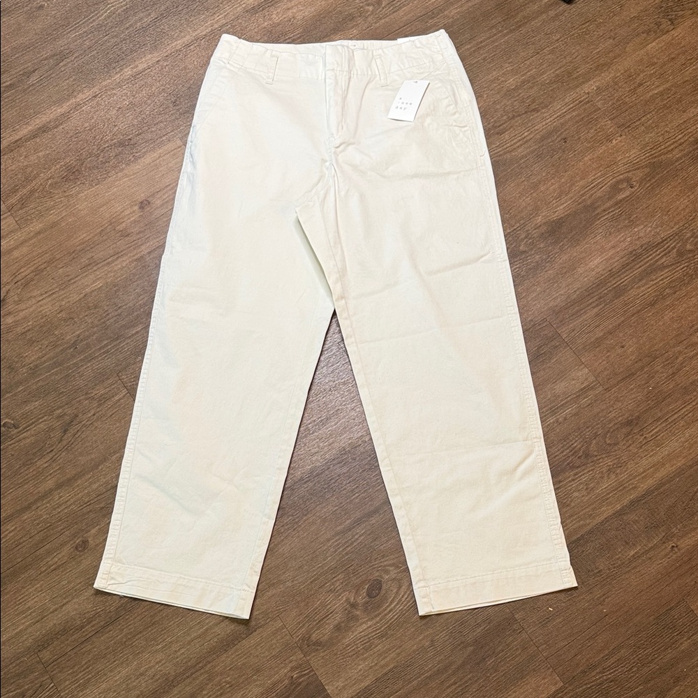 a new day Women’s Light Cream Chinos